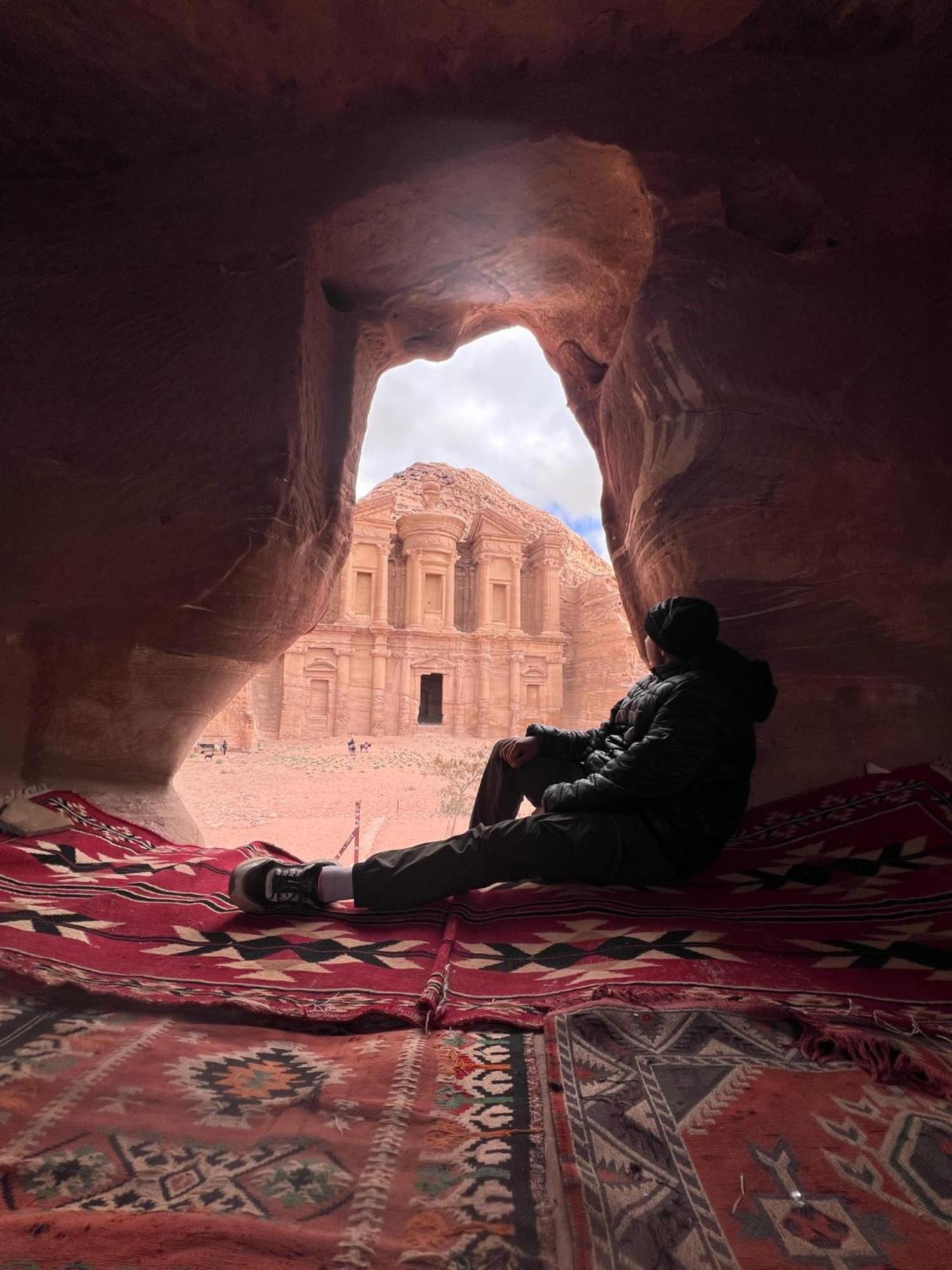 Bed and Breakfast Happy Bedouin House Petra Al Hayy Esterno foto